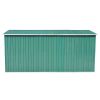 Garden Shed 101.2"x156.7"x70.1" Metal Green
