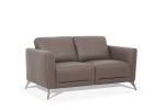Malaga Loveseat, Taupe Leather YJ