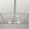 Garden Shed 101.2"x192.5"x71.3" Metal Green