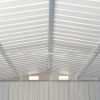Garden Shed 101.2"x228.3"x71.3" Metal Gray