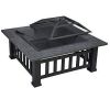 Upland 32inch Charcoal Fire Pit with Cover
